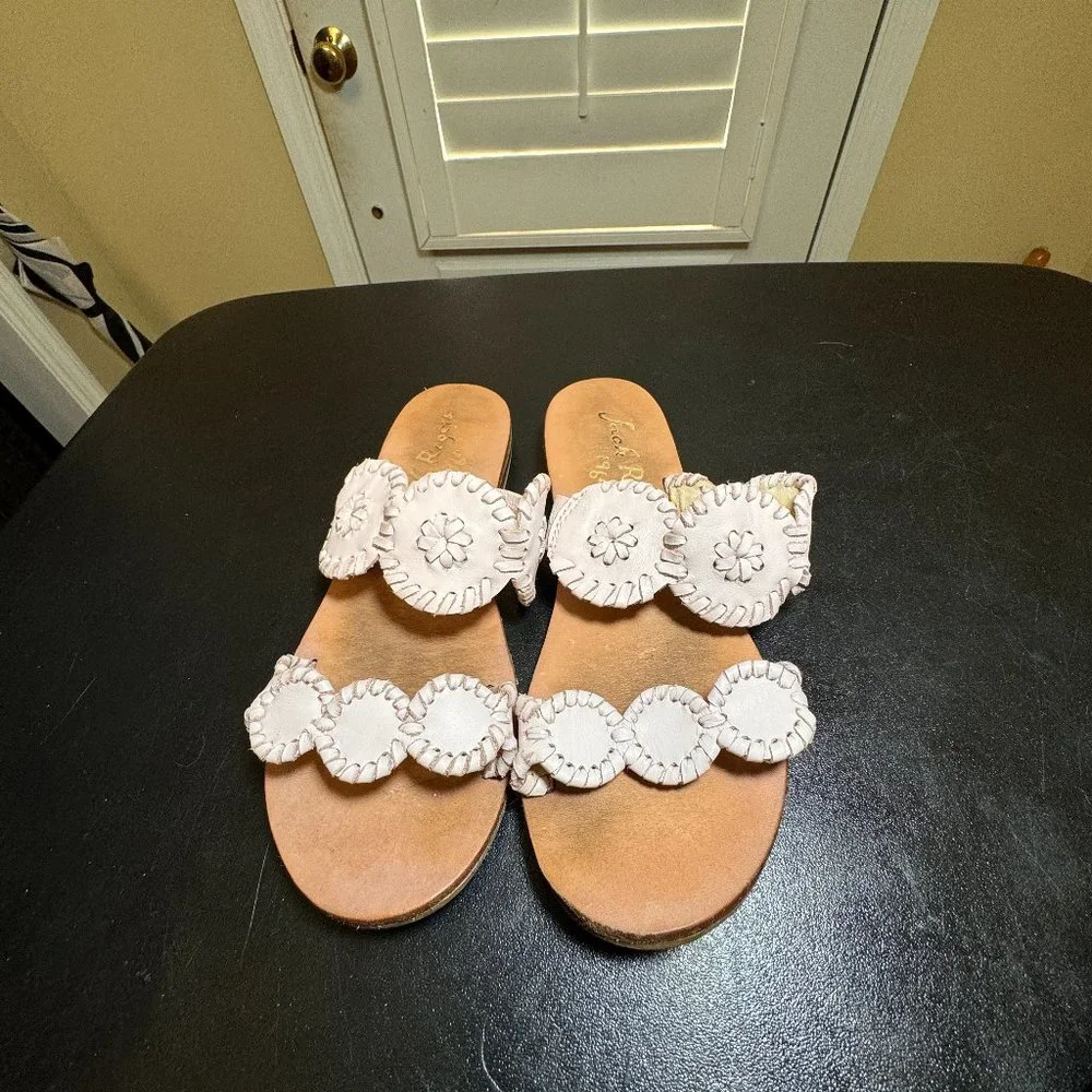 Jack rogers size 3 blush pink sandal slipper
